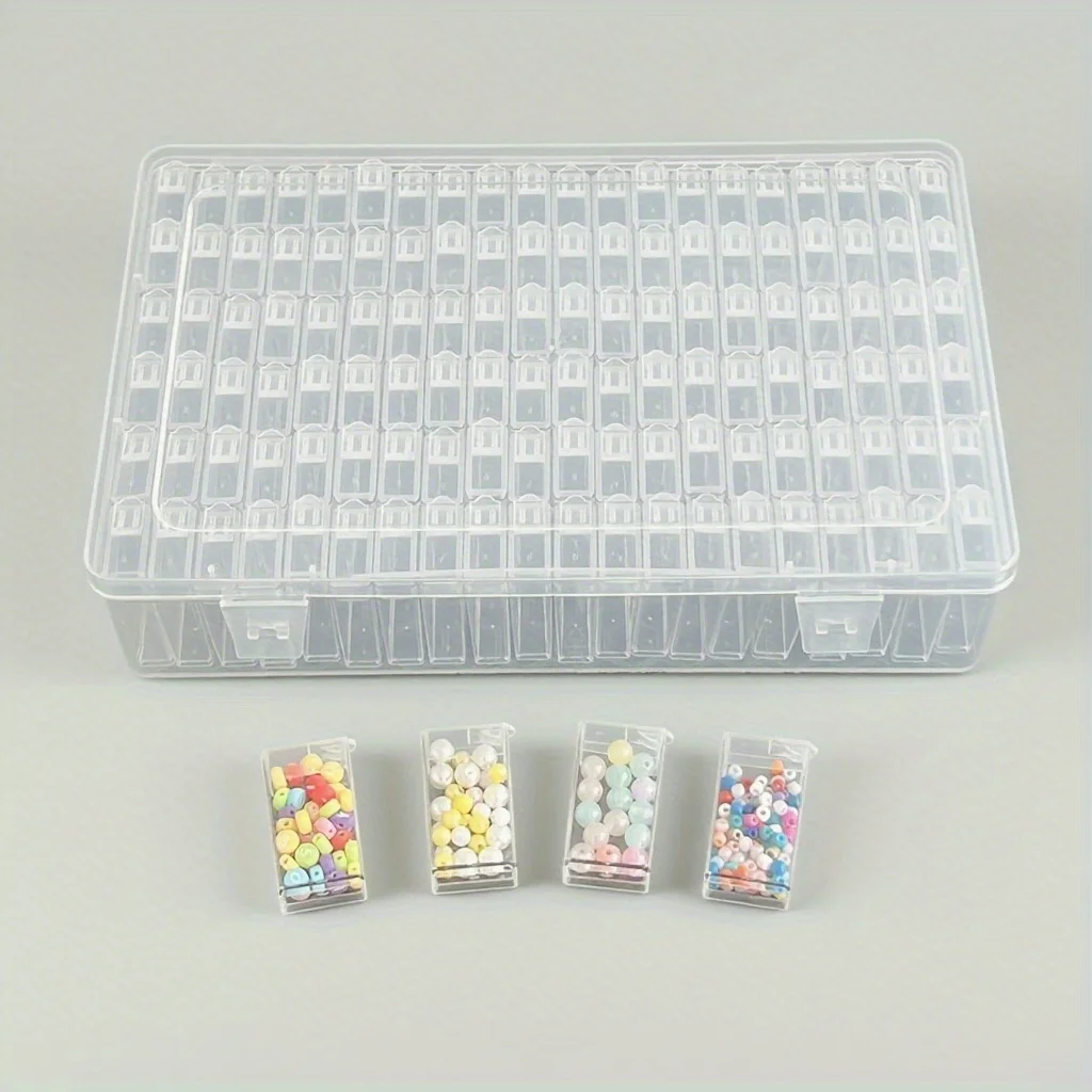 120-Bin Storage Box Set - This Storage Container Is Specifically Designed for Diamond Painting Enthusiasts. Not Solely Does It P