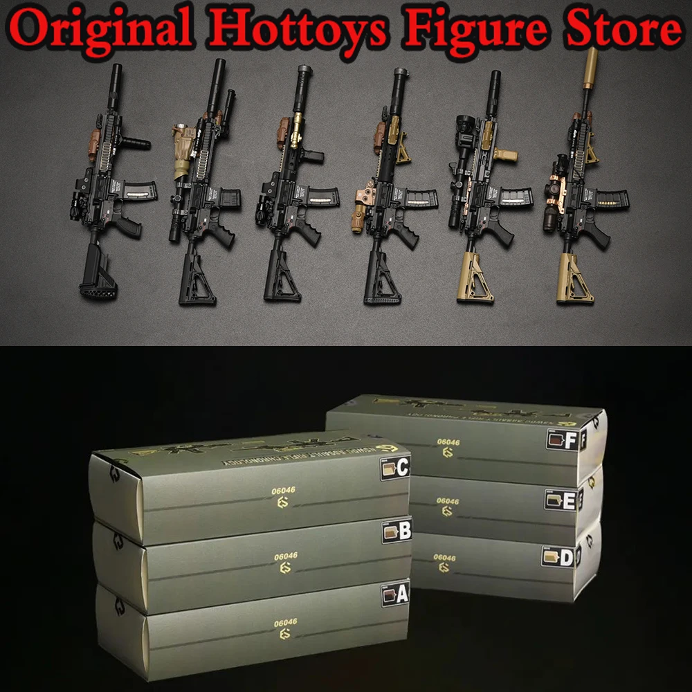 

EASY&SIMPLE ES 06046 1/6 Scale Male Soldier Scene Accessory Submachine Gun Mini Weapon Toys Fit 12-inches Action Figure Doll