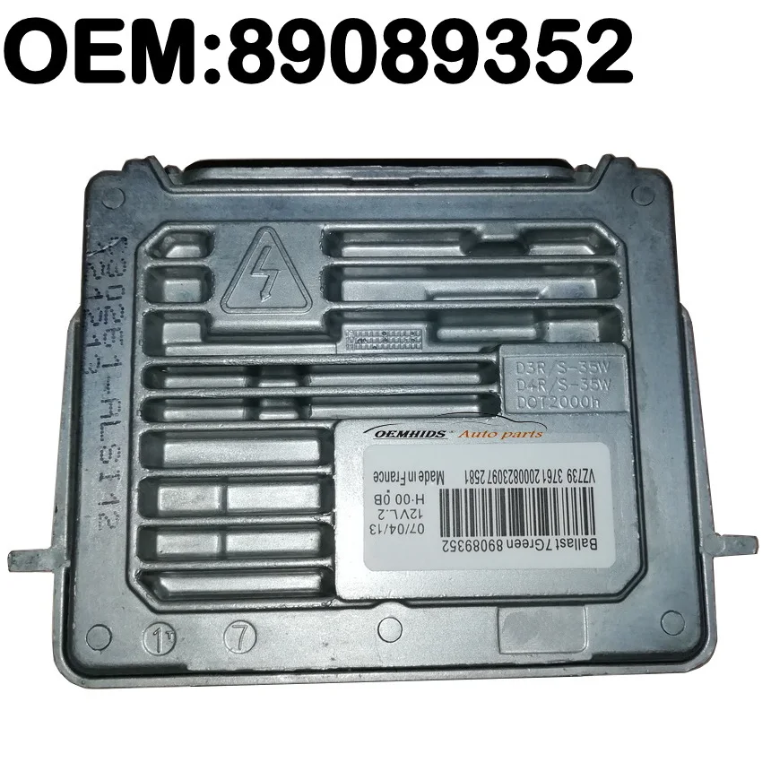 Original Oemhids 89089352 Xenon Ballast D3S D3R Headlight Module For Enclave XF XFR Acadia Stingray Z51 XC60 S60 LR4 22840414