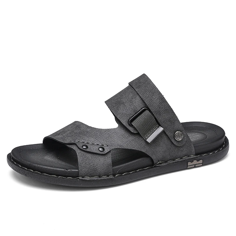 

New Summer Buckle Handsome Simple Breathable Men's Beach Shoes