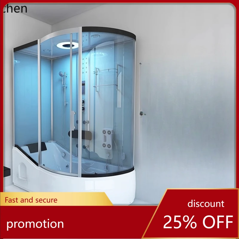 

Интегрированная душевая кабина ZML класса люкс с функцией теплого пара, многофункциональная, из акрила.