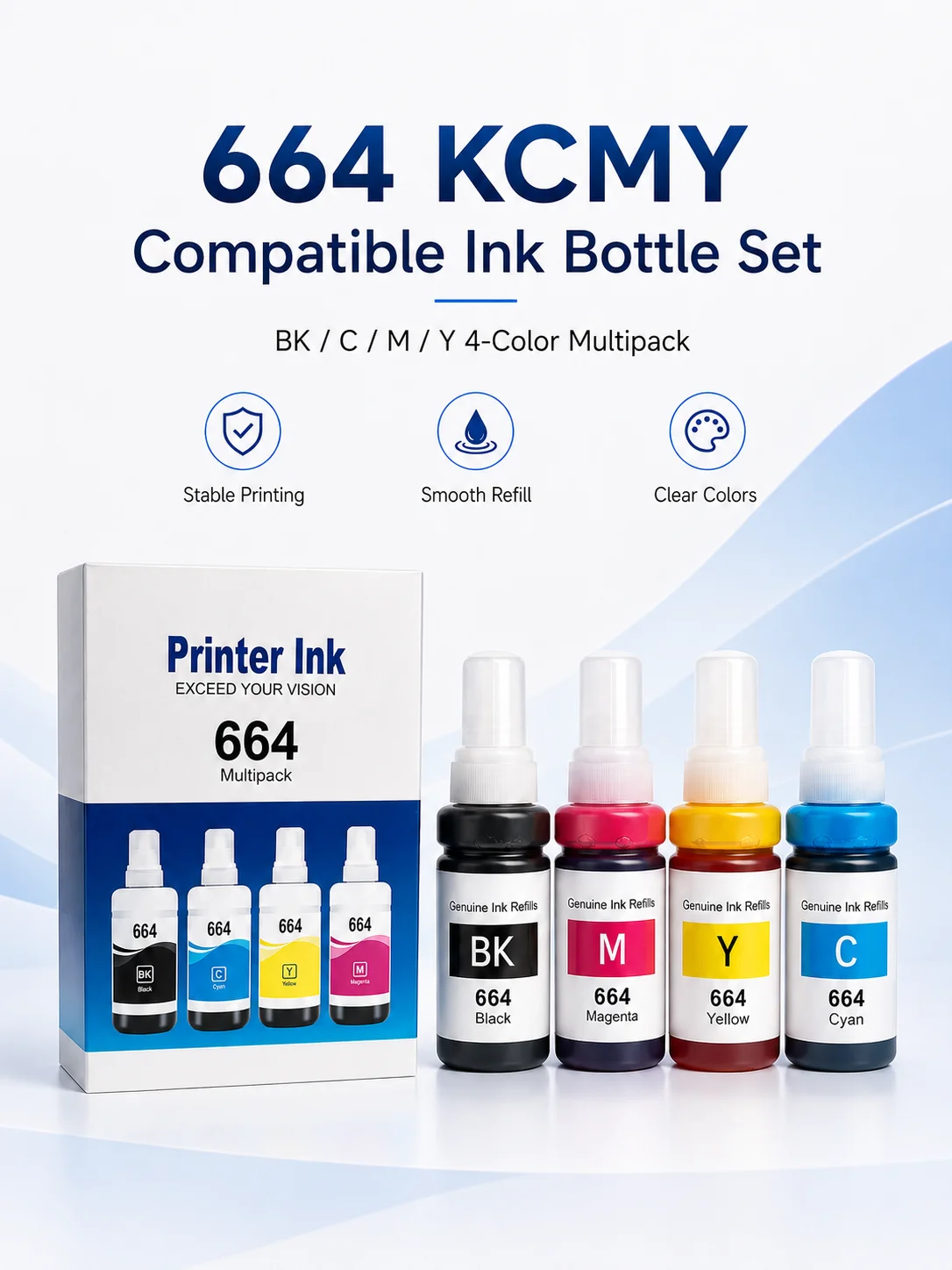 conjunto-de-garrafas-de-tinta-para-epson-664-tinta-de-recarga-compativel-bk-c-m-y-recarga-suave-e-cores-claras