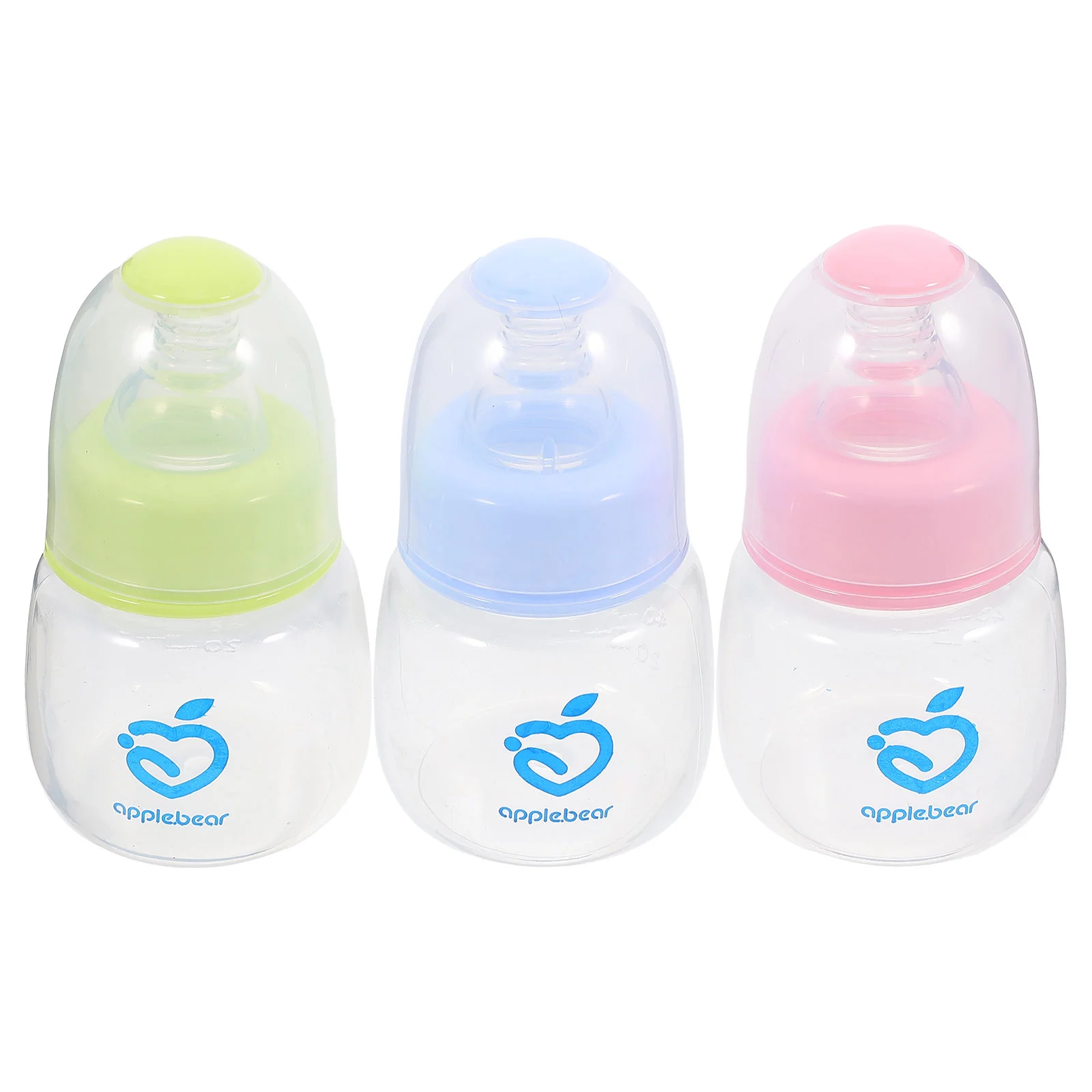 

3 Pcs Feeding Bottle Plastic Baby Rice Cereal Miniature Feeder Pp Infant Nursing Kids Travel Feeding-