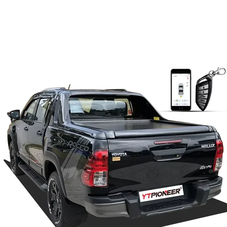 YTPIONEER  Hilux Revo Facelift Truck UTE Top Roller Shutter Lid Cover Electric Tonneau Cover For Hilux Revo 2020