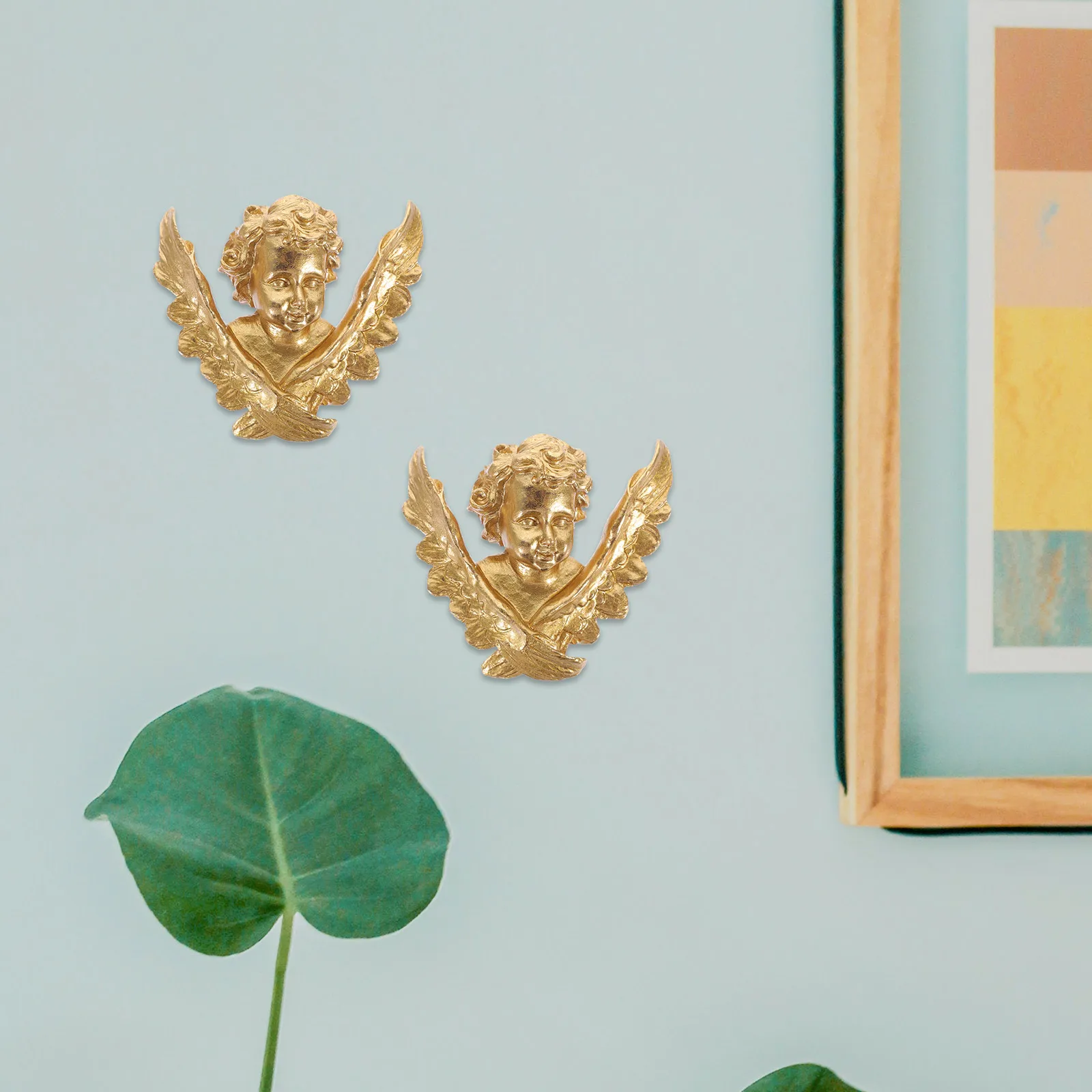 

Retro Resin Wall Decor Vintage Hanging Ornament For Home Office Hotel Statue Craft Decor Decoration Wall Craft Sculpture