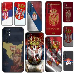 Flag of Serbia Serbian Case For POCO X3 X4 X5 F5 Pro M5s C40 F4 GT F3 Cover For Xiaomi 12T 11T Pro 12 13 Lite 12X