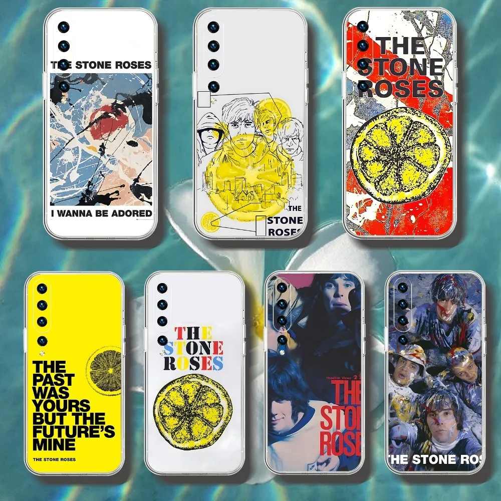 The Stone-R-Roses Phone Case For Xiaomi 11 Redmi Note 11 5G 8T 9A 9 10T Note8Pro Note9 12SUltra Transparent Case