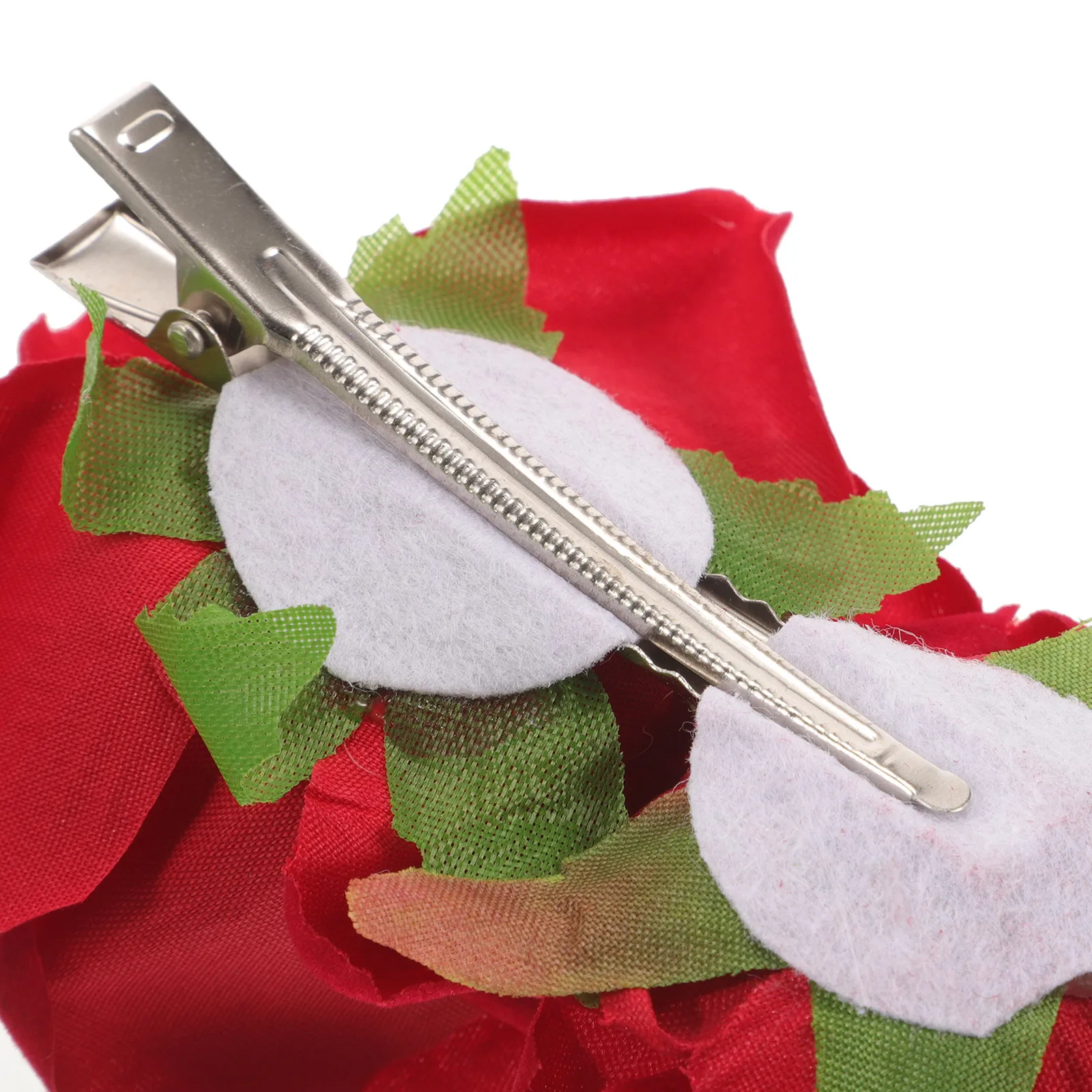 

1pc Flannel Rose Flower Hairpin Exquisite Imitation Elegant Hair Clips Accessories Wedding Bridal Bridesmaid Prom Party Dance