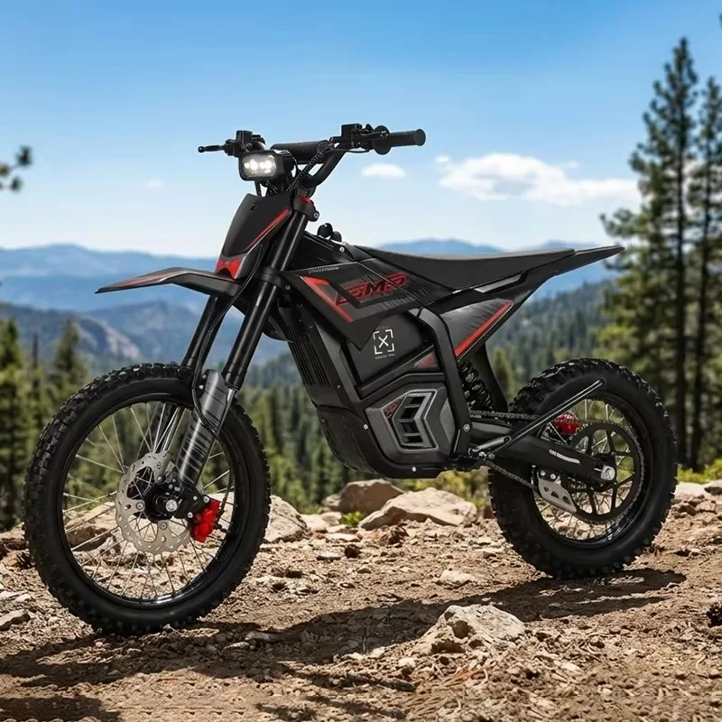 

Новая модель 60V4000W: Вездеходный электрический мотоцикл для бездорожья, высокоскоростной, с большим запасом хода