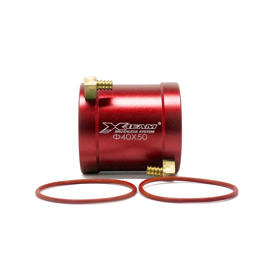 X-TEAM 40-50 Green Water Cooling Jacket for 4074 4082 Brushless Motor With RC Boat