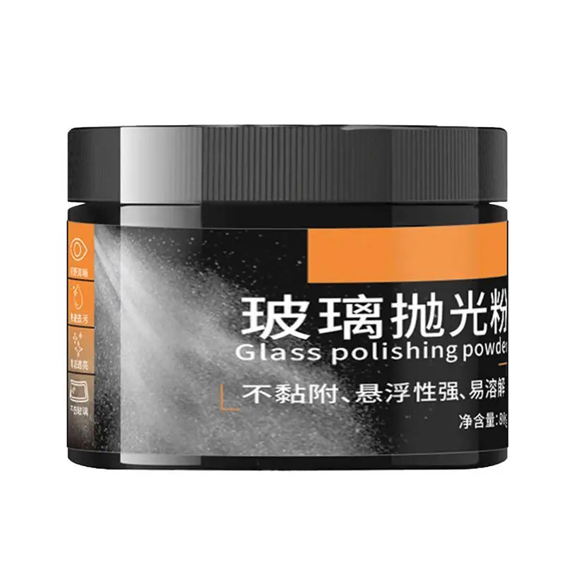 

Glass Scratch Remover Powder Polishing Powder 80g Safe Glass Polishing Kit Powerful Gentle Glass Scratch Remover For All Glass