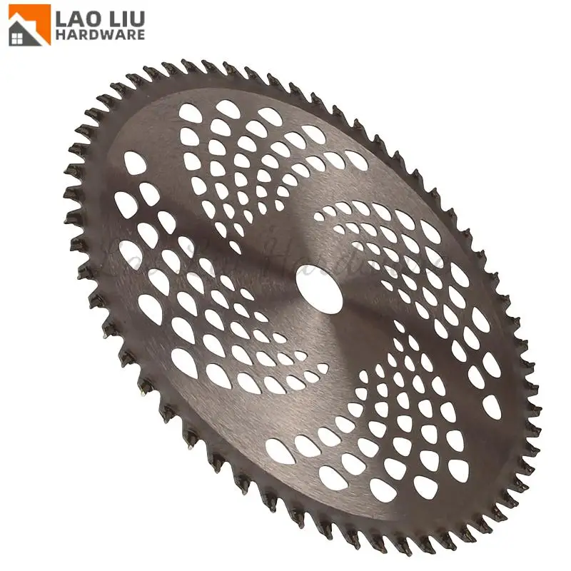 High Strength Steel Lawn Mower Blades - Durable, Sharp, 40/60/80 Tooth Disc for Lawn Trimmer & Wood Cutting, Good for Yards