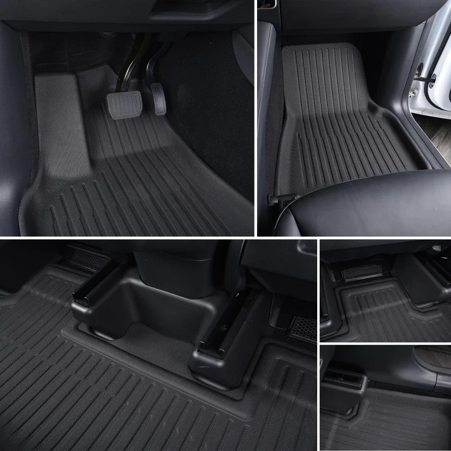 For Tesla Model Y 2023 2024 3D XPE Car Floor Mats LHD RHD Floor Liners Frunk Trunk Cargo Mat Seatback Cushion For Model Y