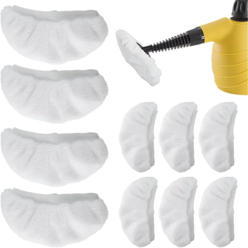 10PCS Replacement Hand Nozzle Cloth Covers For Karcher SC1 SC2 SC3 SC4 SC5 SV7 Steam Cleaner Microfiber Terry Cloth Pads
