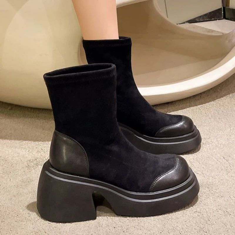 

Women's Sneakers And Casual Shoes 2026 Spring Summer Shoes For Woman Sports Shoes Soft Heels Socks Platform Sneakers Women