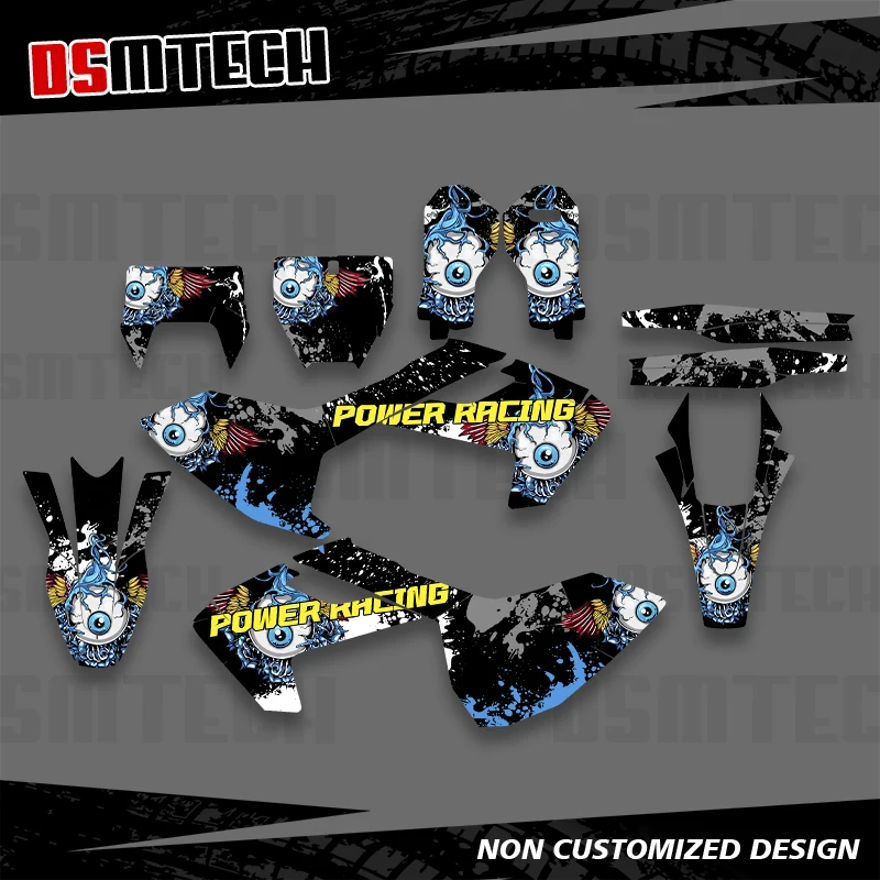 

DSMTECH For HUSQVARNA TE FE TC FC TX FS 125 250 350 450 2016 2017 2018 Graphics Decals Stickers Motorcycle Background Custom