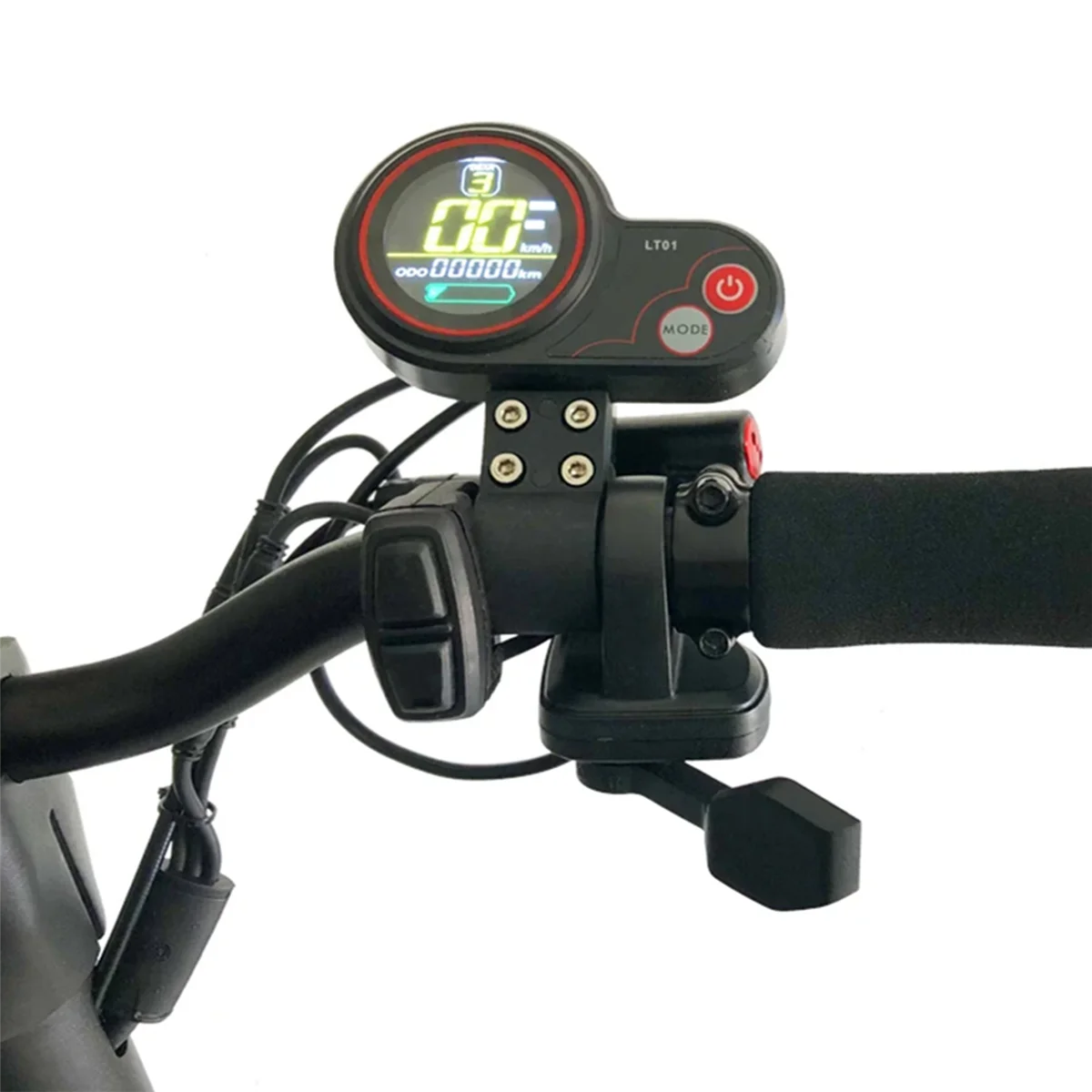 Lt01 Display Meter 36V-60V 6pin Voor 8/10 Wolf Krijger X Wolf Warrior11 Elektrische Scooter