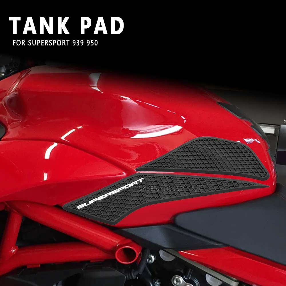 

For SUPERSPORTS 939 950 Tank Pad Sticker Motorcycle Accessories Modification Fish Bone Fuel Tank Sticker