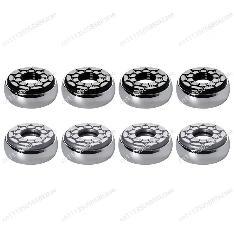 High-grade 53mm Diameter Shuffleboard Ball Cake, Sand Arc Shuffleboard Ball 8 Sets of 4 Blue 4 Red