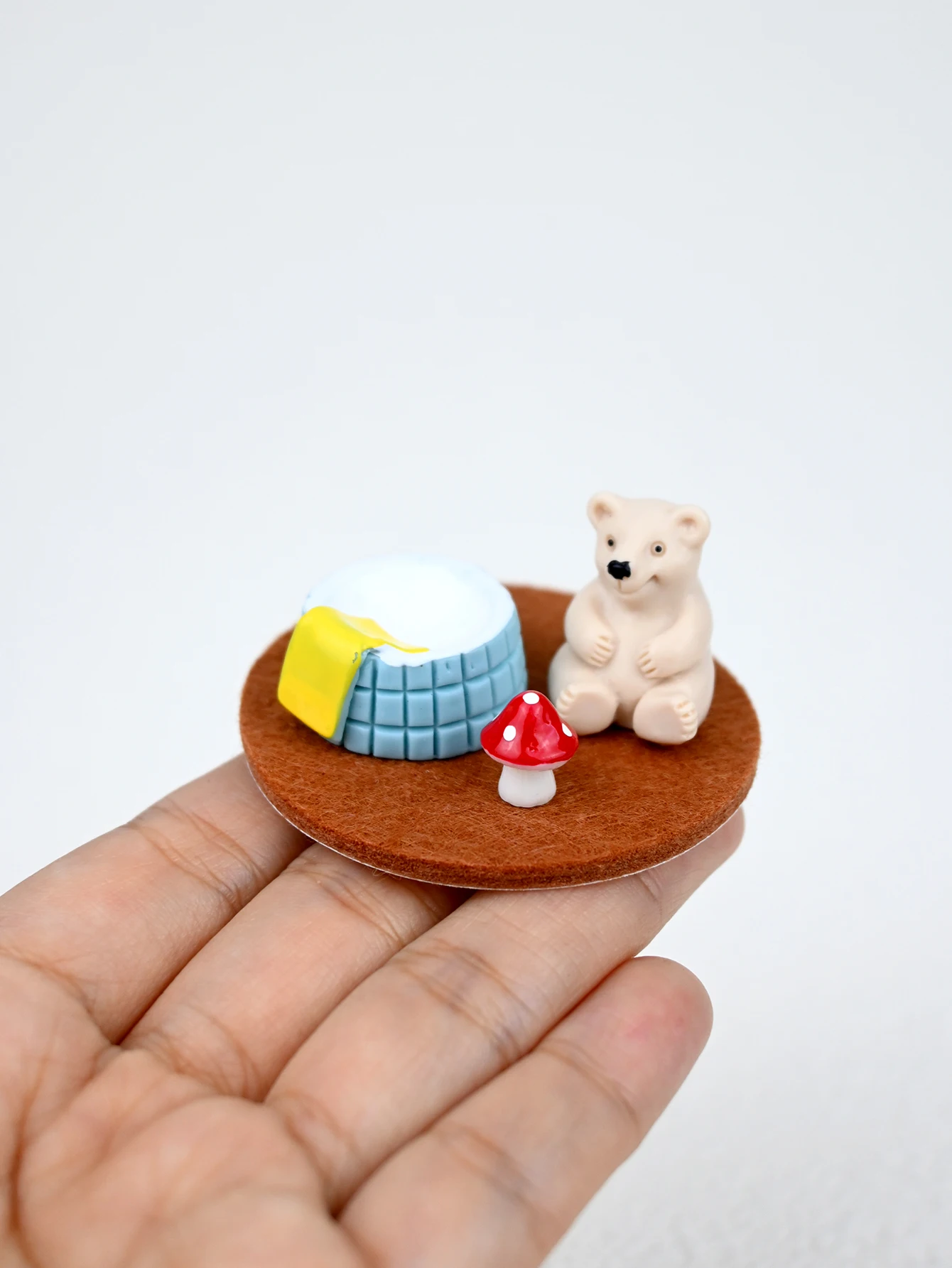 Photography Landscape - Dekorasi Adegan Mandi Beruang Miniatur, Aksesoris