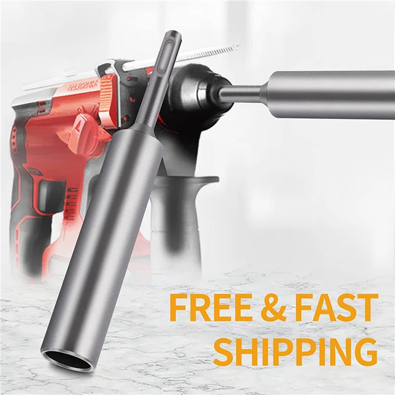 

A19F-SDS-Plus Ground Rod Driver For 5/8Inch & 3/4Inch Ground Rods Great For All SDS Plus Hammer Drills Steel 2PCS