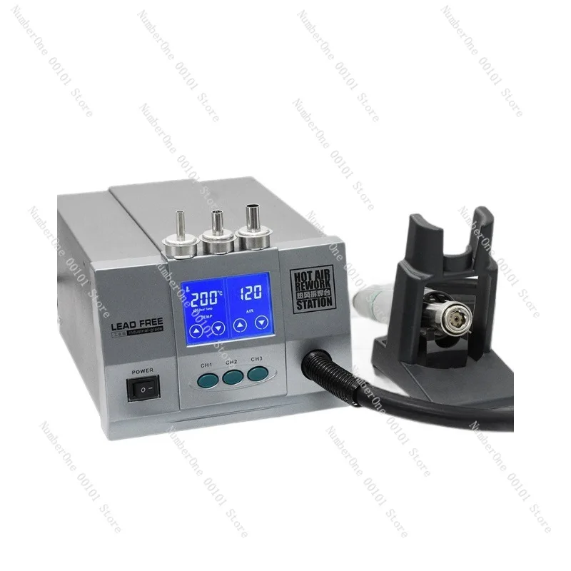 861X 1300W Smart LCD Hot Air Gun Industrial Constant Temperature 861DW Desoldering Station