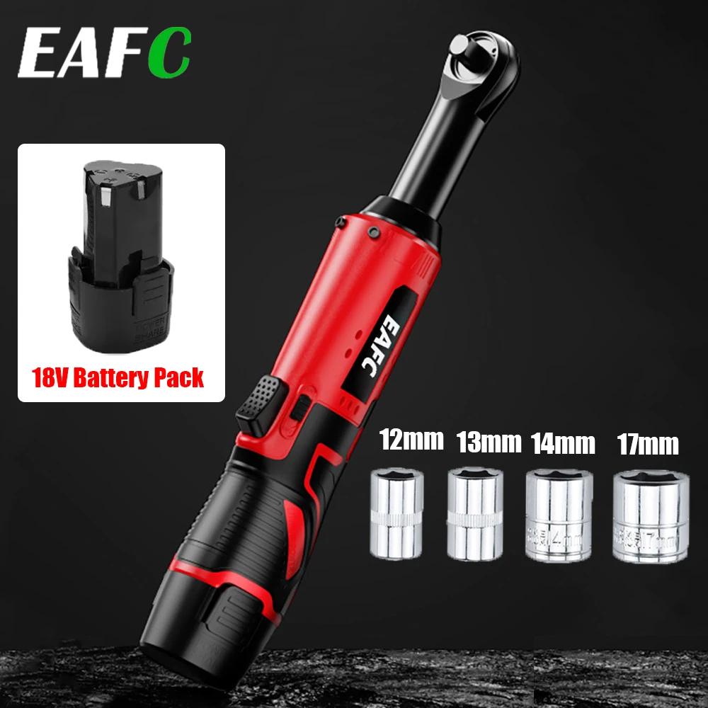

Аккумуляторный электрический ключ EAFC 12 В, ключ с трещоткой 45 нм 3/8 дюйма, гайка для снятия винта, инструменты для ремонта автомобилей, прямоугольный ключ, электроинструмент