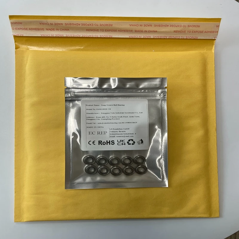 

10PCS SMR115ZZ CB 5x11x4 mm High Quality ABEC-7 Miniature Stainless Steel Hybrid Ceramic Bearing 440C Material