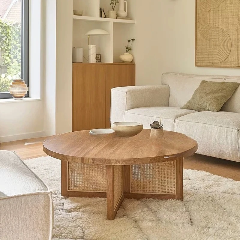 Secure Premium Coffee Table Wide Contemporary Center Table Compact Functional Tavolino Salotto Living Room Furniture