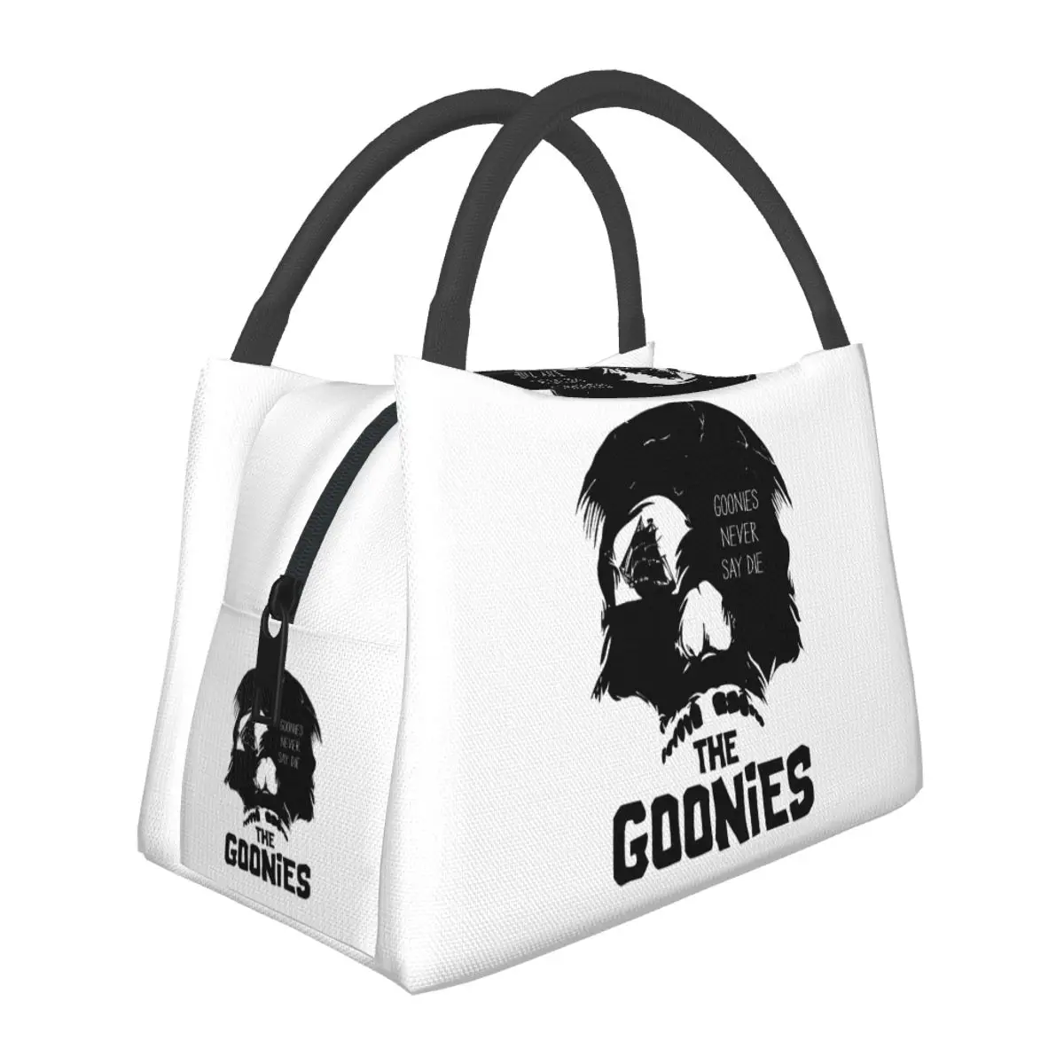 

Goonies Never Say Die Сумки для обеда Изолированная коробка для бенто Многоразовая сумка для обеда Сумки для пикника Сумка-холодильник Термосумка для женщин Девушка Школа