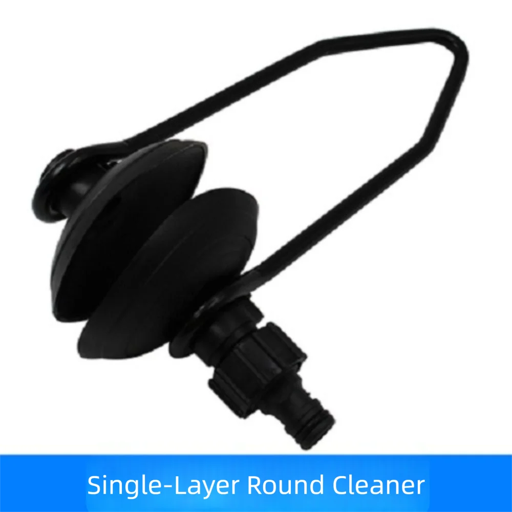 Universal Outboard Motor Water Flusher Round Ear Cups Large Rectangular Boat Ear Muff Sand Salt Flush Dual Water Feed
