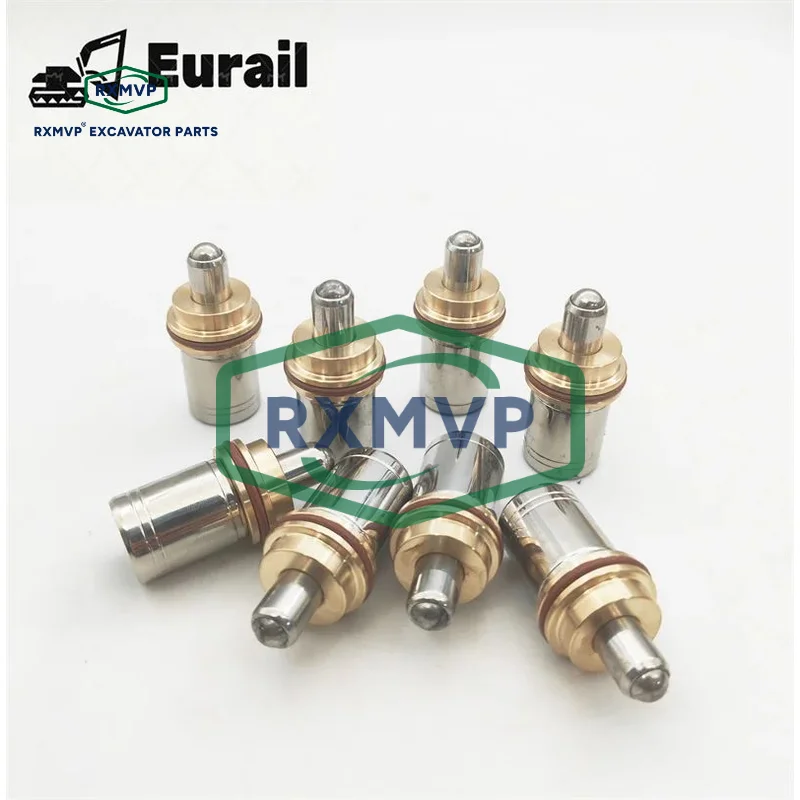 For 9246436 9759157 9759158 Hitachi Excavator Pilot Valve Zax70 120 200 240 330 360-3-6 Joystick Handle Bullet Head RXMVP