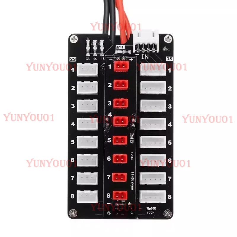 

B6 B6AC Charger Parallel Charging Board 7.4V 11.1V 2S/3S Charging Board