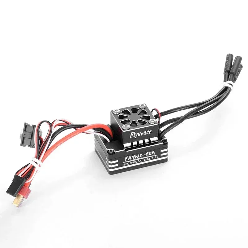 80A ESC 3548 1200KV Brushless Outer Rotor Motor For 1/8 1/10 RC Crawler Car Modification Upgrade Accessories