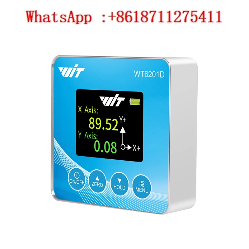 

Weite Intelligent High Precision Digital Tiltmeter with Magnetic Waterproof Angle Gauge Small Volume IP67 Waterproof