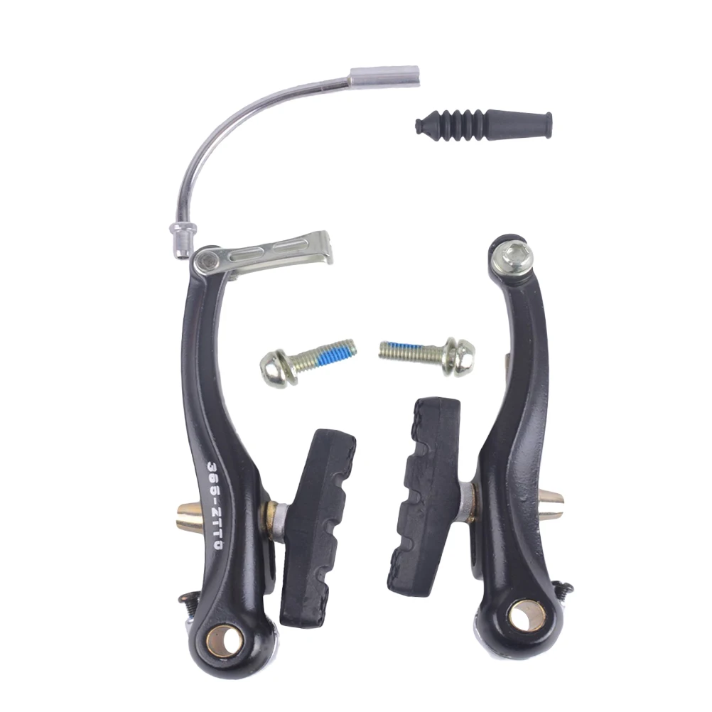 

Clamps High Strength Bike Brakes Black Aluminum Alloy Wear Resistant Tough Grooves Safe Cycling Repair Parts