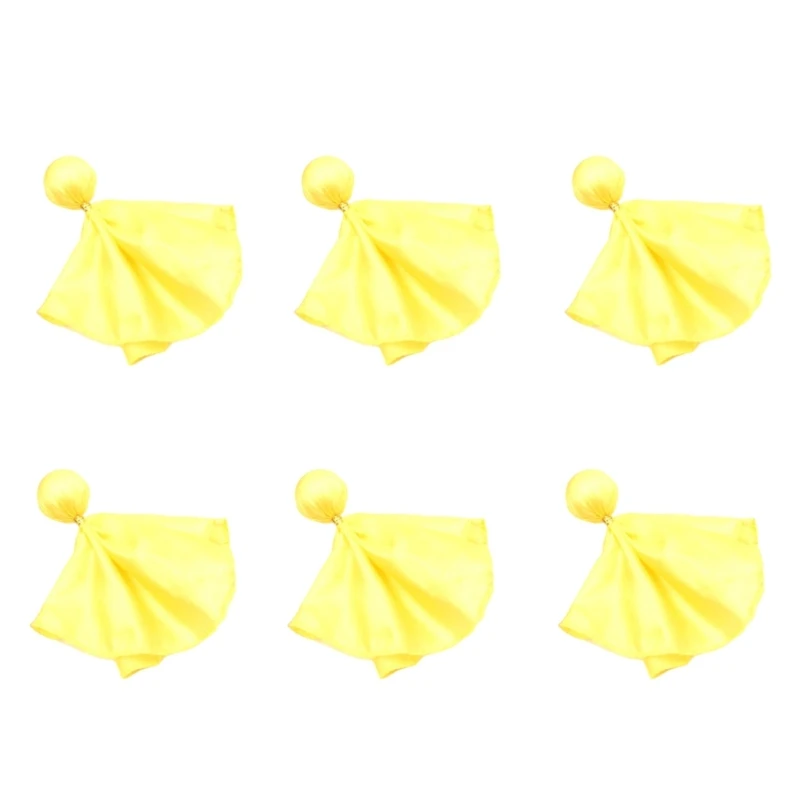 6pcs Penalty Flags for Soccer Ref Umpire Coaches Referee Flags Referee Gear