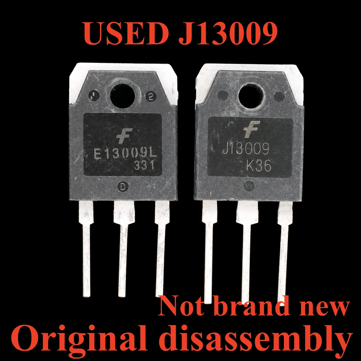 

10-20pcs 100% Original disassembly Transistor 13009 J13009 MJE13009 TO-3P