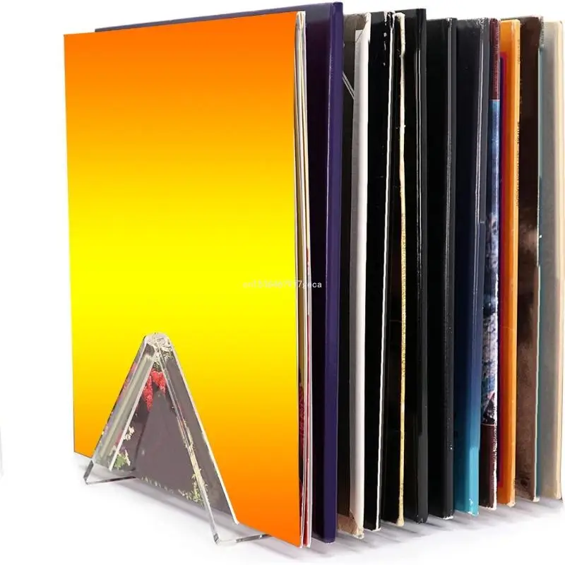 12 Slot Disc Storage Holder Stand Triangular Albums Organiser Display Shelf Dropship