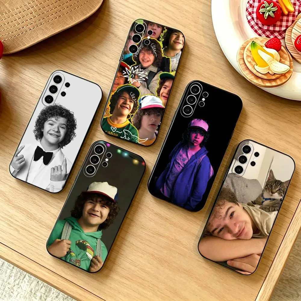 Capa de Telefone Gaten Matarazzo para Samsung S25, S24, S21, S22, S23, S30, Ultra, S20, Plus, Fe, Note, 10, 9, 5G, Capa Preta