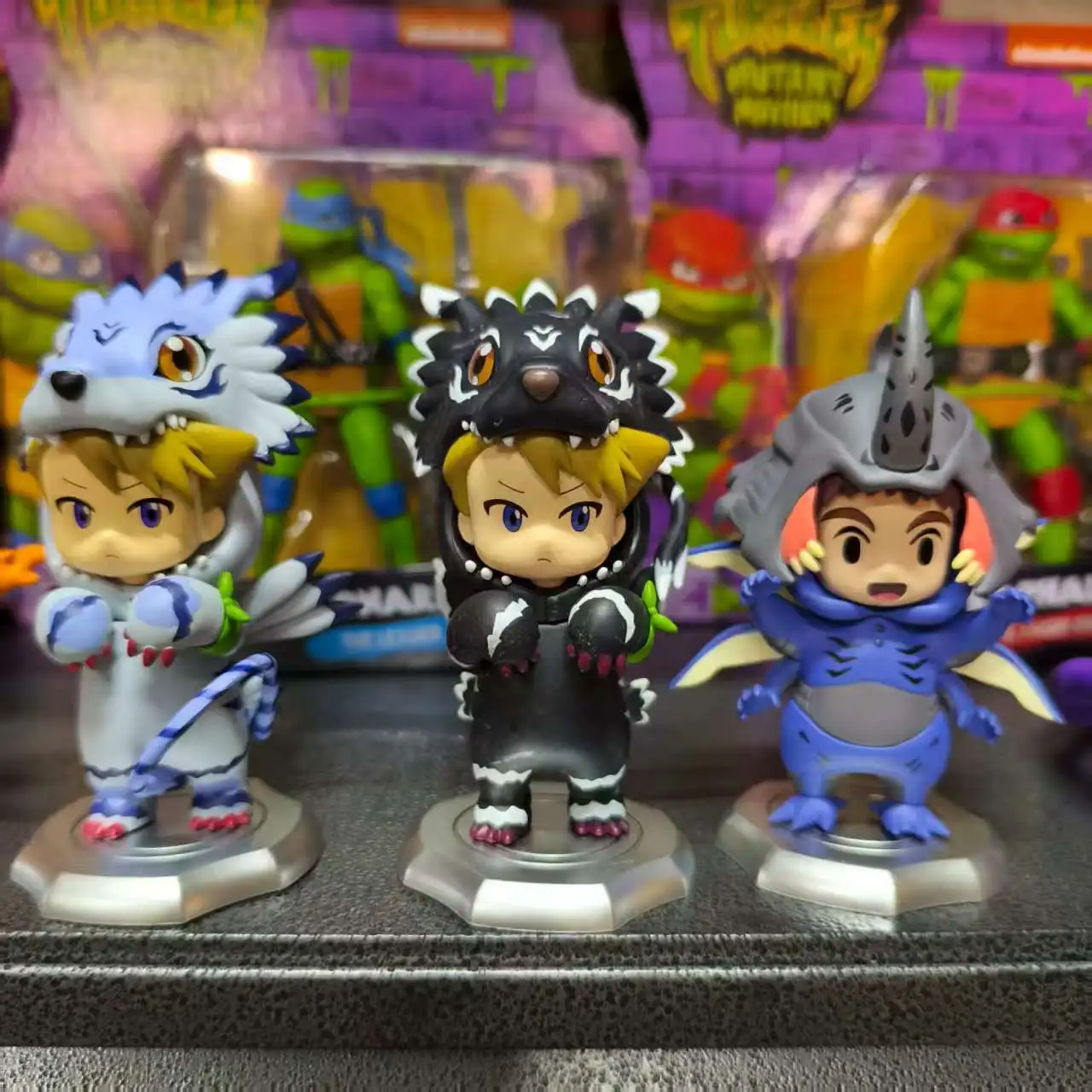 バンダイ純正ルースアイテム: デジモンアドベンチャー2 コスチュームブラインドボックス - 本物のフィギュア人形、グッズ