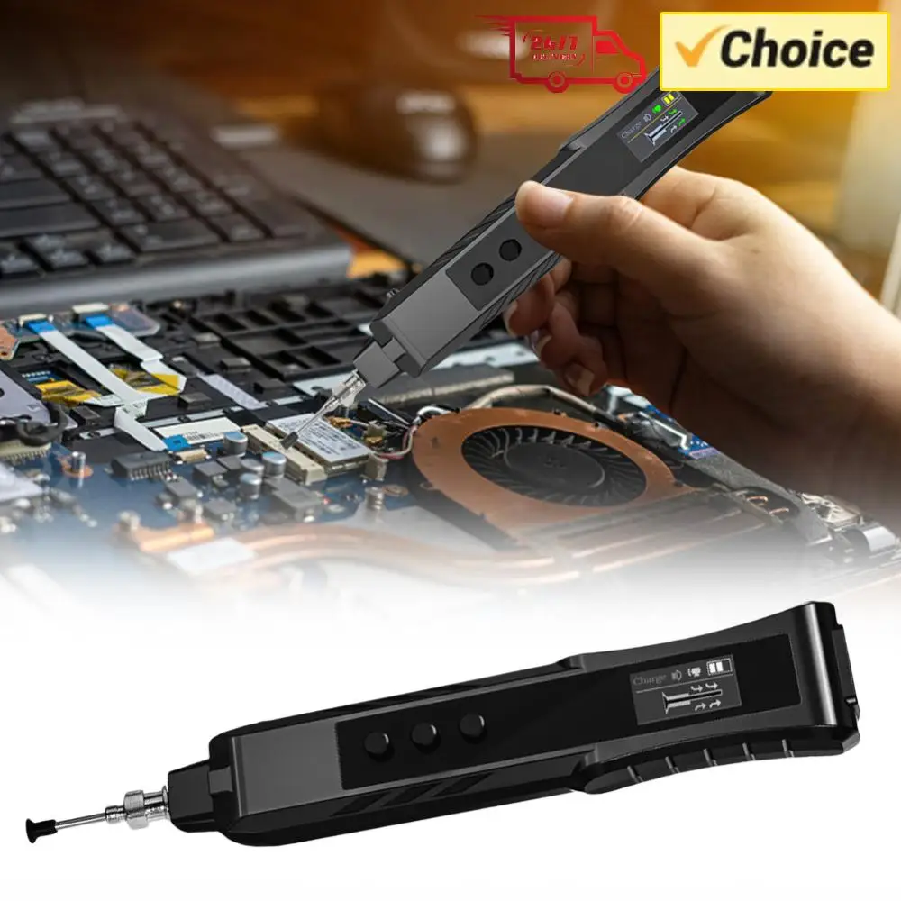 

Electric Vacuum Sucking Pen Anti Static Suction Picker Up Hand Tool Vacuum Suction Pen for IC SMD Precision Component Placement