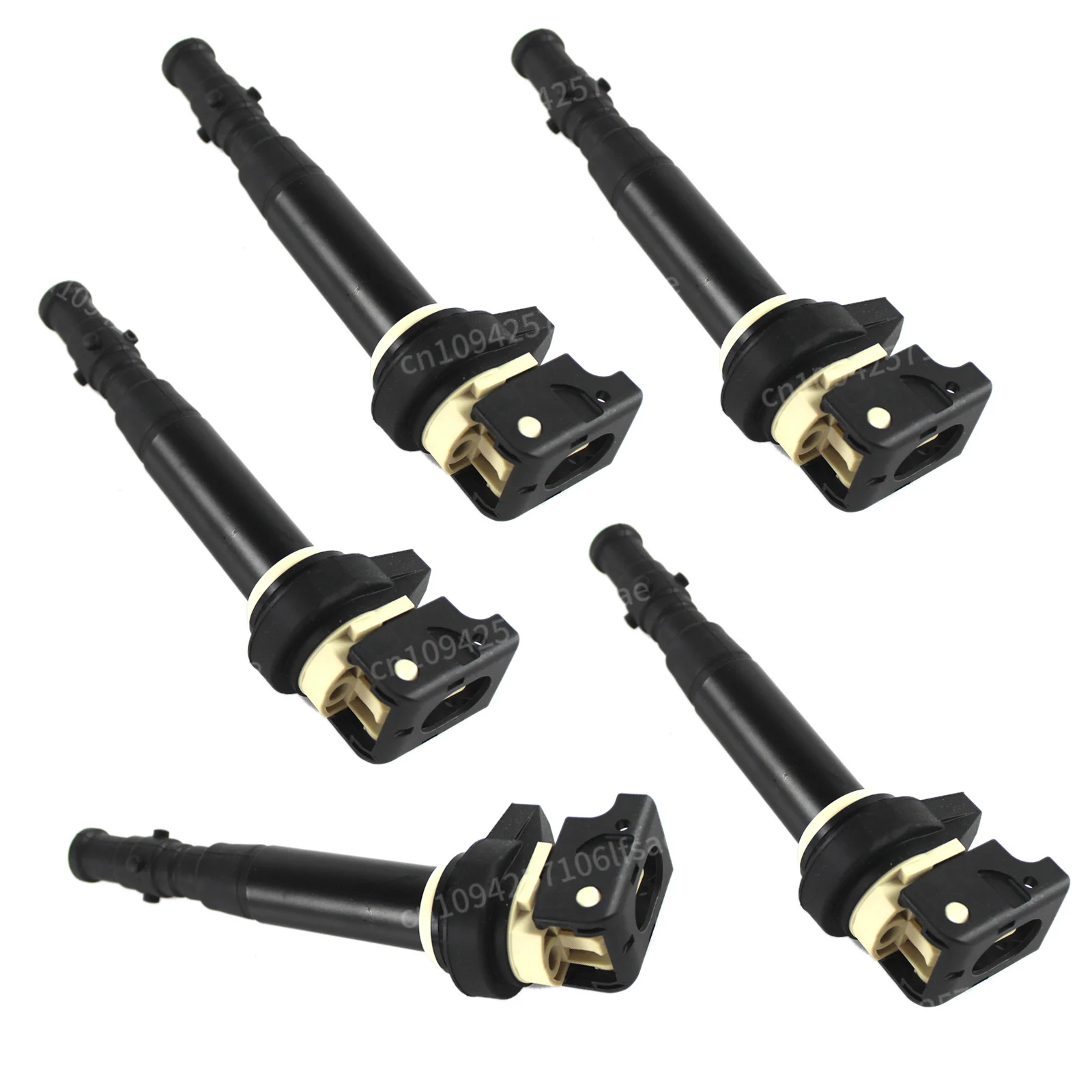 

5pcs Ignition Coils For 2006-2010 M5 M6 5.0L V10 E60 E63 E64 12137841556 Engine Car Replacement Parts