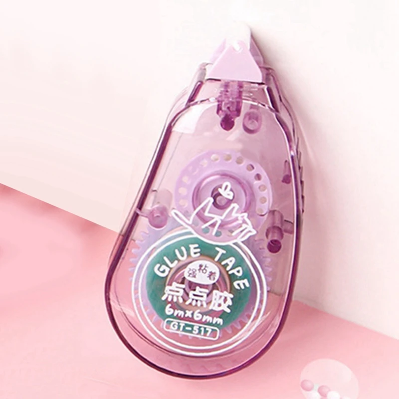 Ролики BAAG-4 с двусторонней клейкой лентой и распределителем клея, используемые для ручного изготовления, школ и офисов.