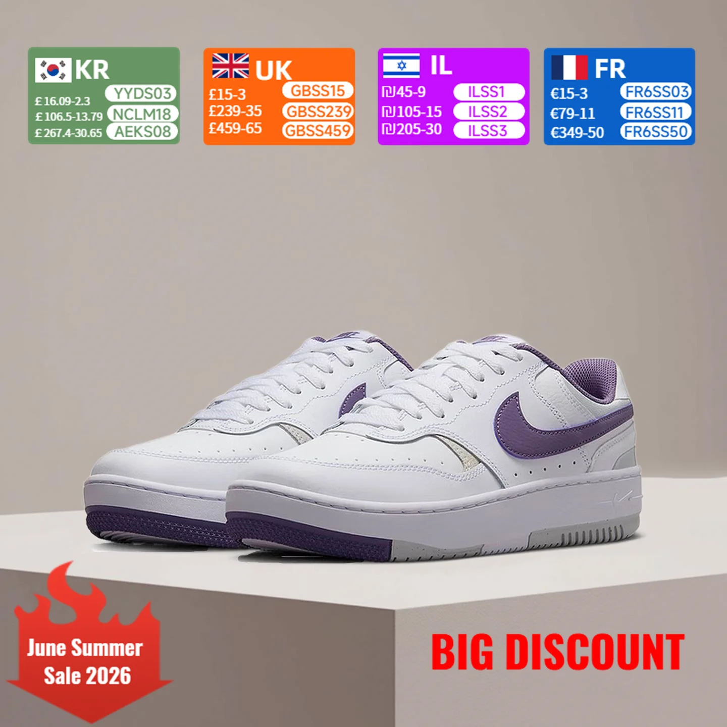

Nike Gamma Force Unisex Classic Fashionable Versatile Slip-Resistant Durable Skate Shoes HF4987-100