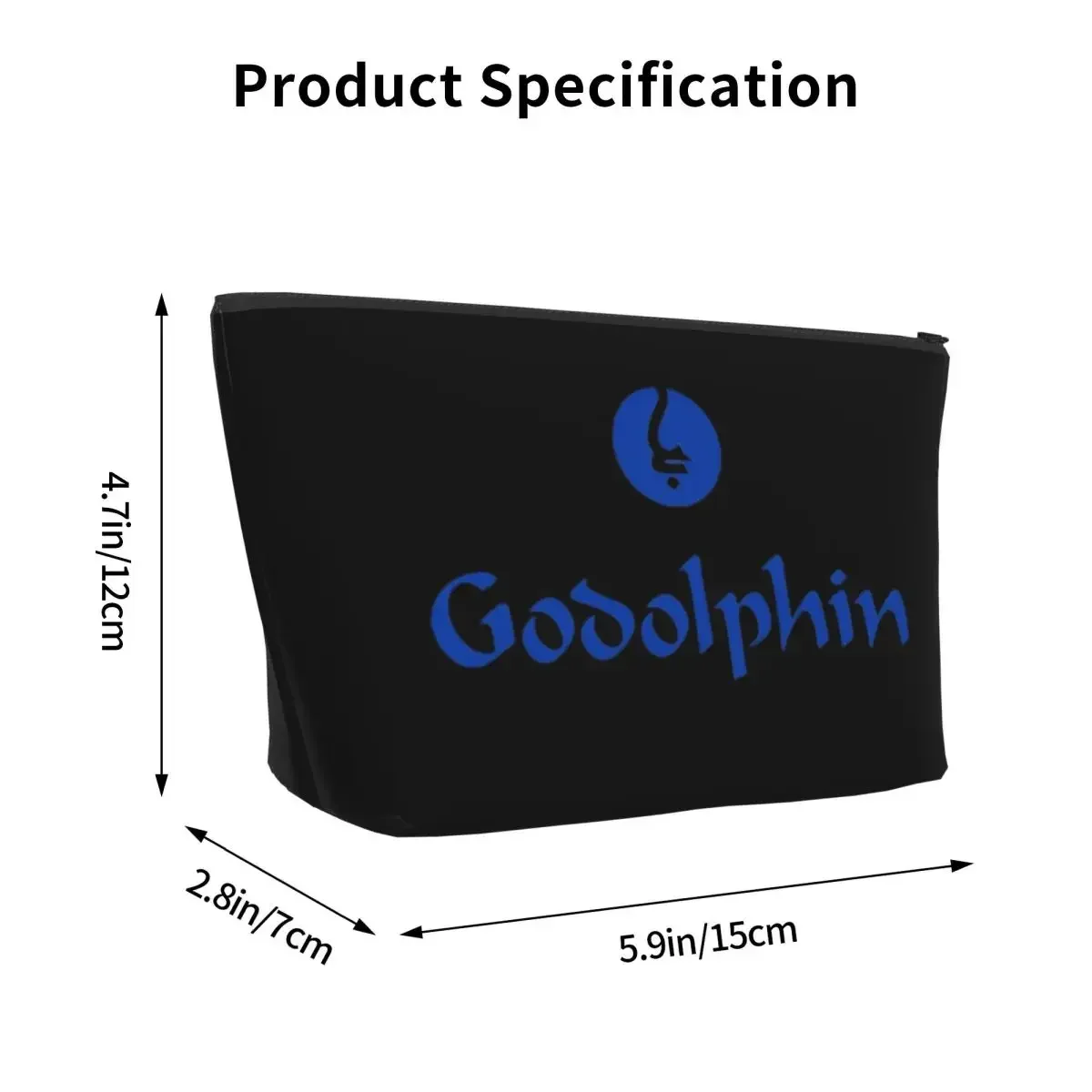 Godolphin Racing Travel Cosmetic Bag Makeup Bag Key Storage Bag Cosmetic Case Portable Organizer For Women Ladies Gift