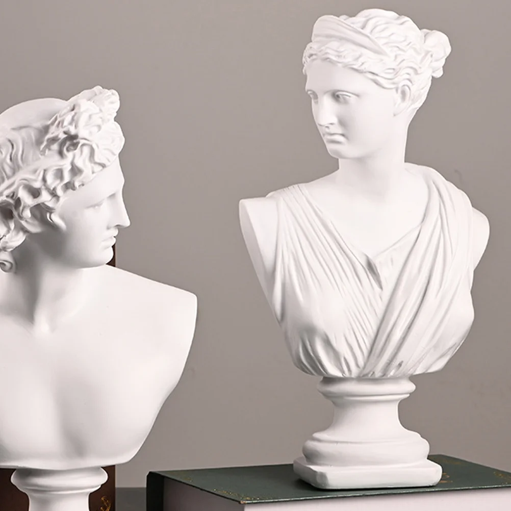 

Decoration Greek Statue Sculpture Resin Bust Sculptures of Goddess Figurines Statues