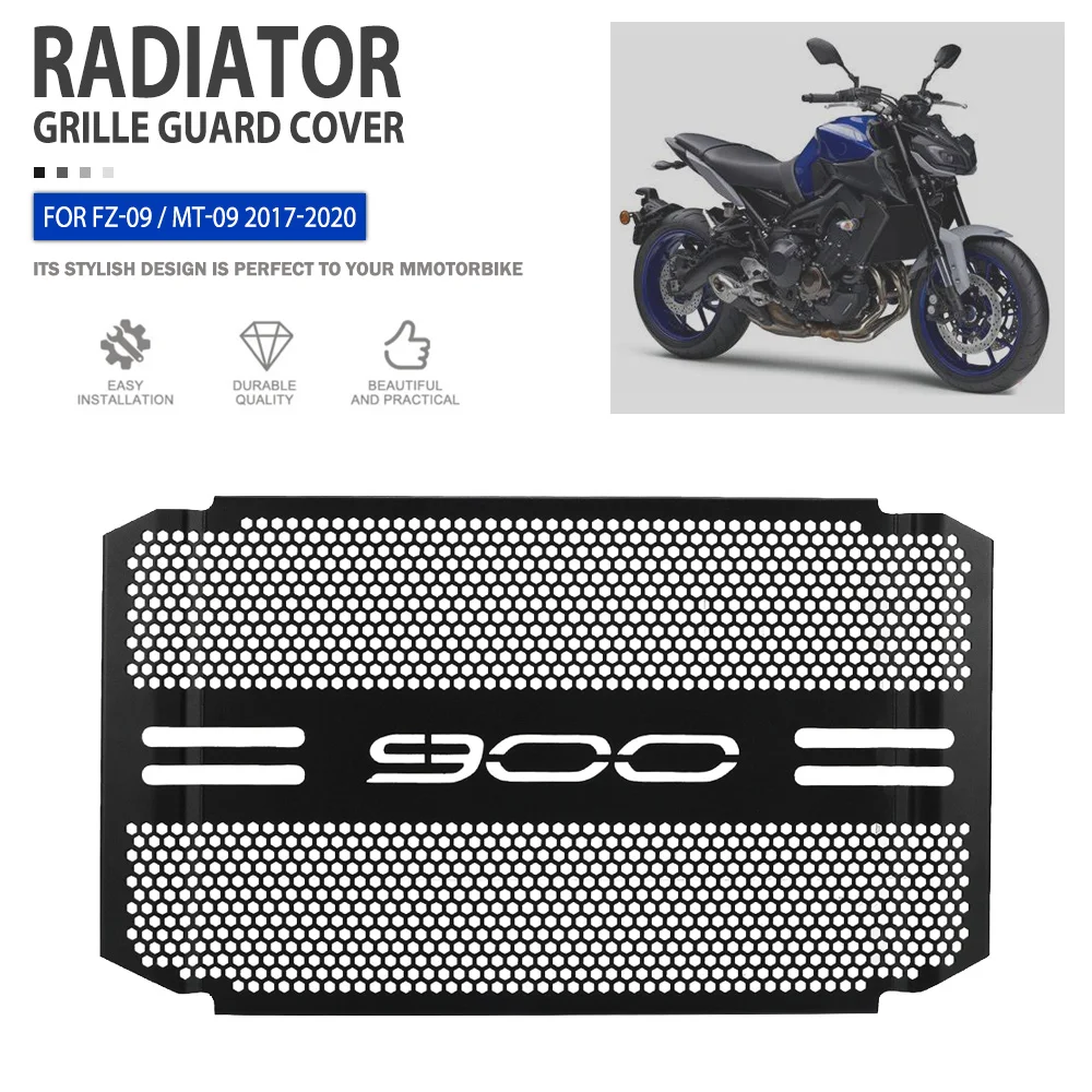 

Radiator Guard For Yamaha FZ-09 / MT-09 2017 2018 2019 2020 cnc Motorcycle Radiator Grille Cover Protector Accessories