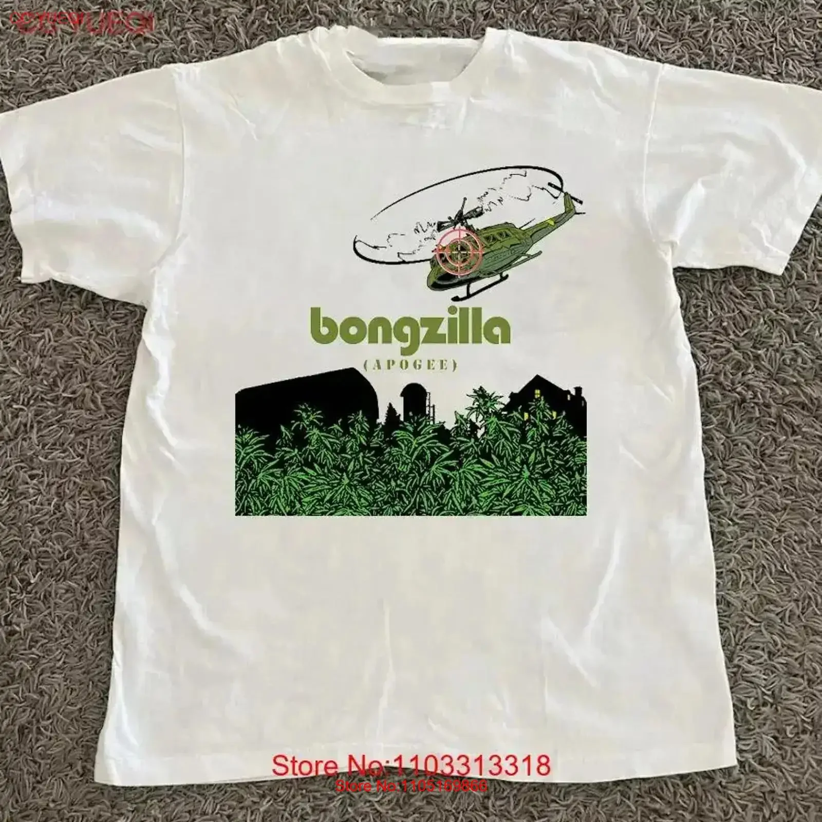Bongzilla Band Apogee Rock Music Album Camiseta Algodón WA208 vintage Lavado Ropa de diseñador cómoda Transpirable vintage