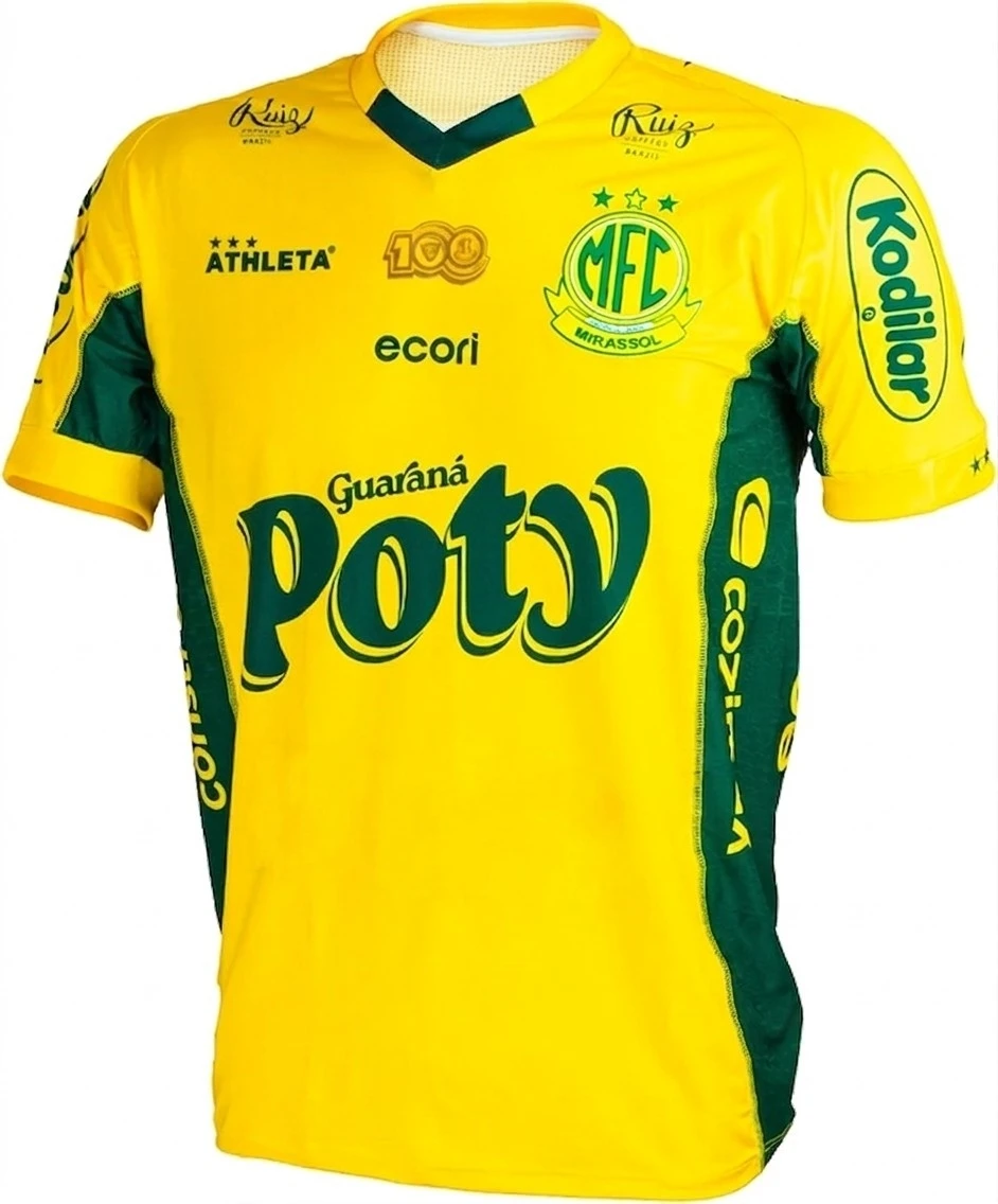 2026 Neues Fußballtrikot im Mirassol-Stil für Erwachsene und Kinder, mehrfarbiges, kurzärmeliges, schnelltrocknendes T-Shirt, Brasilien Fußballfan-Sportuniform – Detail 5